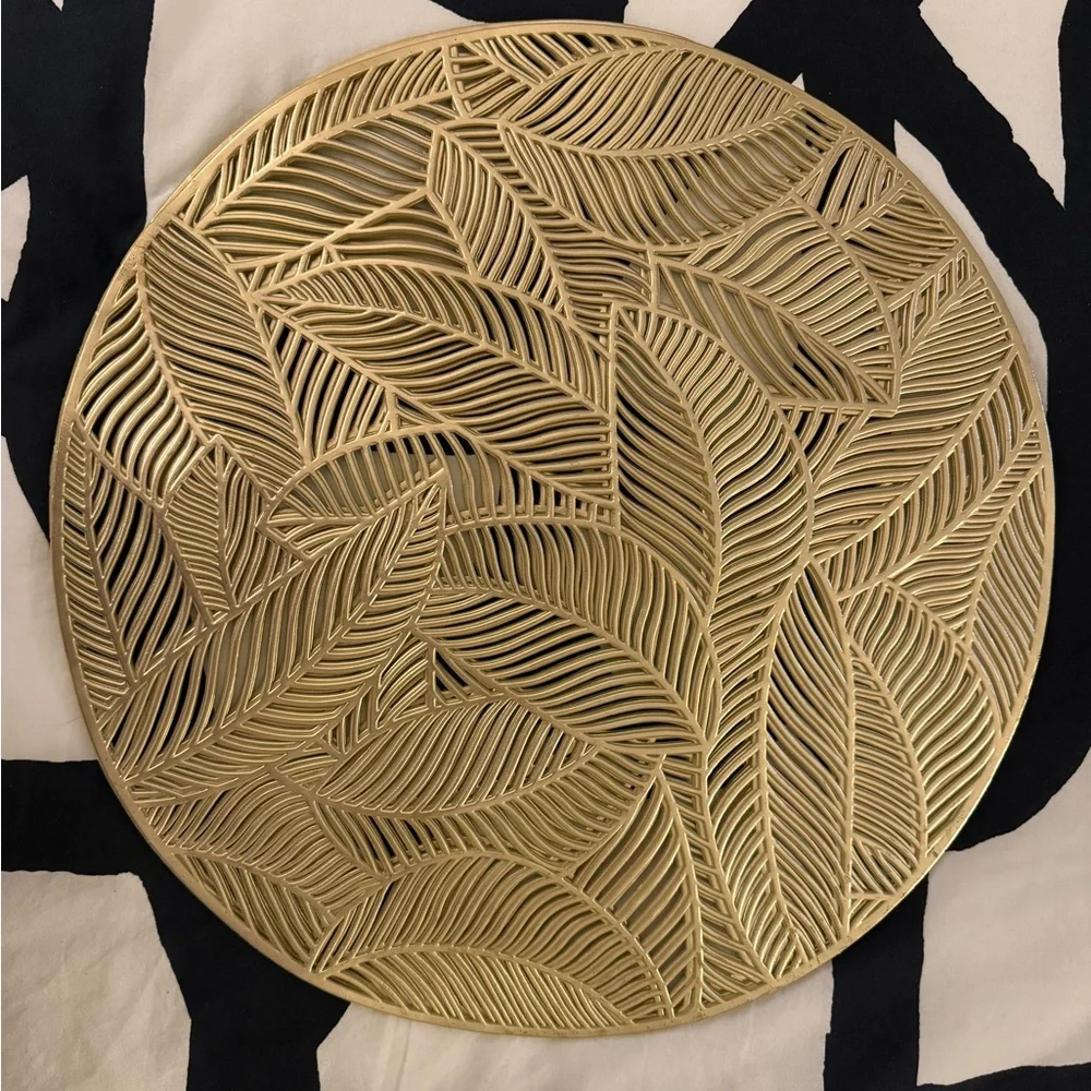 Gold Leaf Table Placemats